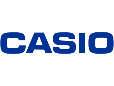 Casio company logo, showing their partnership with Zip2Tax's tax compliance software. 